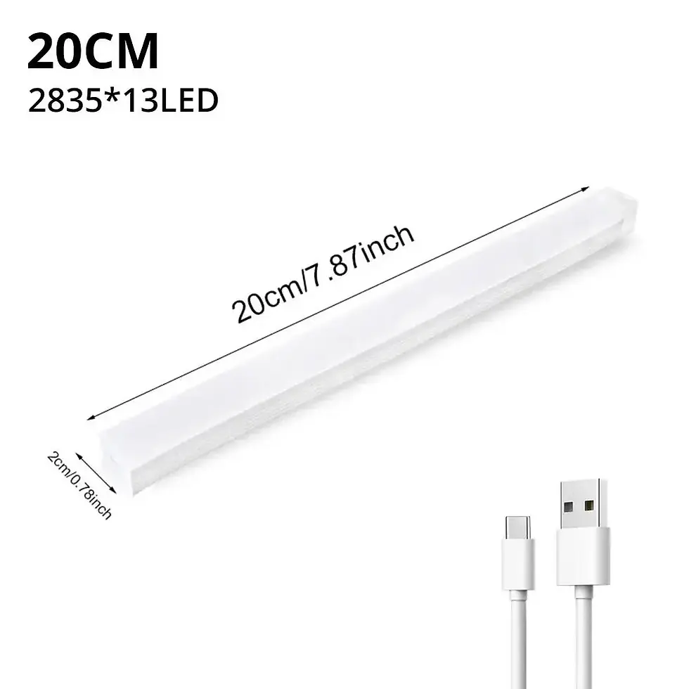 Miniatura: Night Lights Wireless LED Motion Sensor Lamp USB Rechargeable Magnetic For Wardr