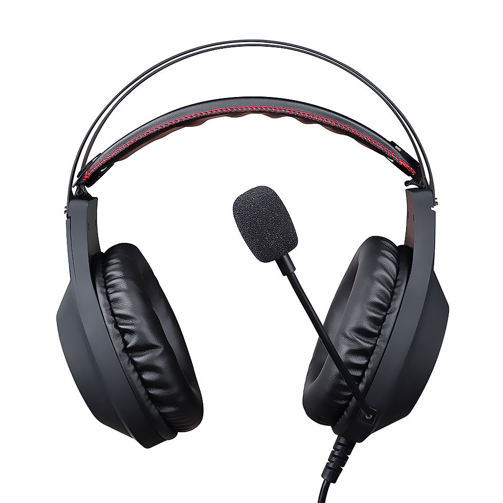 Miniatura: Headset gamer com fio NUBWO N2 para PC com microfone