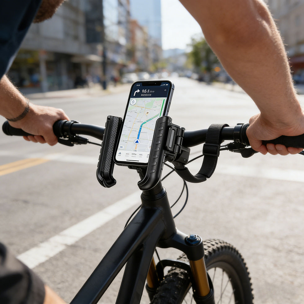 Miniatura: Bike Phone Holder Universal Bicycle Phone Mount for 4.7-7.0 Inch Phones Shockpro