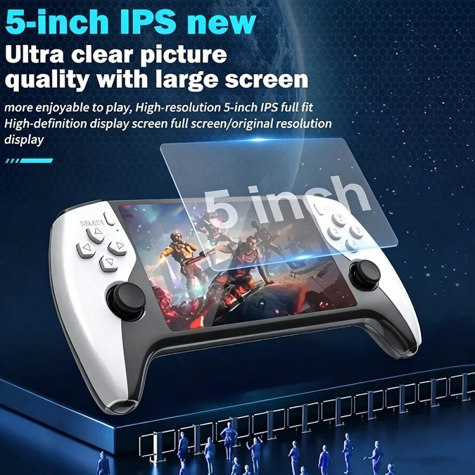 Miniatura: 3000 Games X9 Handheld Video Game Console 5.5inch Screen Retro Video Game Player