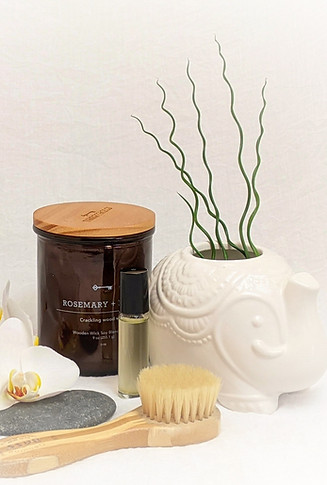 white ceramic mugs on brown wooden chopp