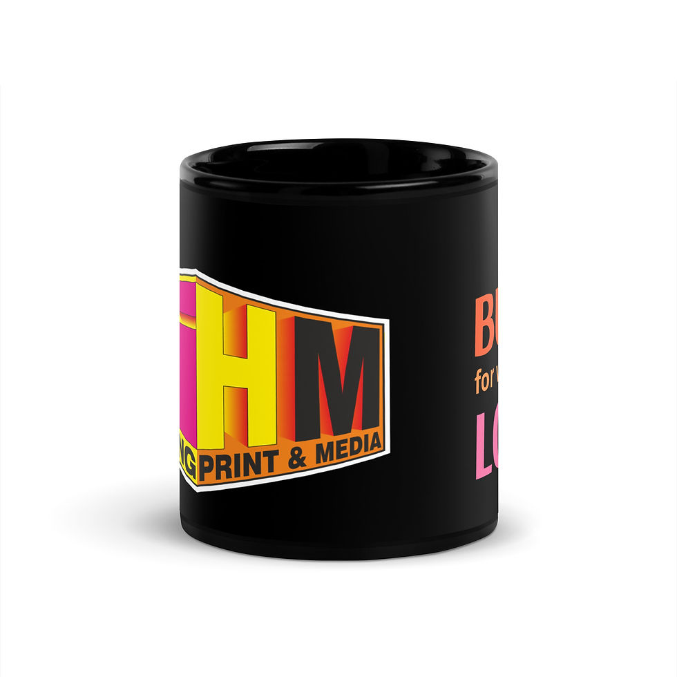 Miniaturbild: Black Glossy Mug