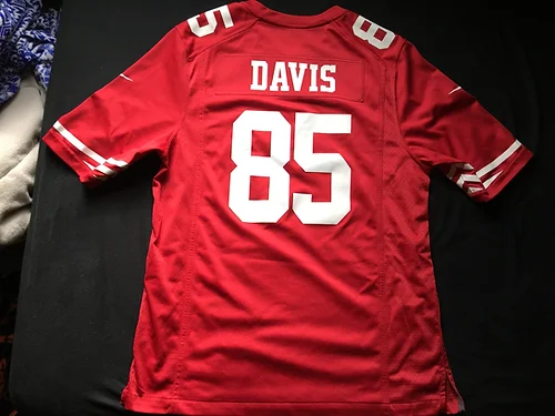 vernon davis 49ers jersey