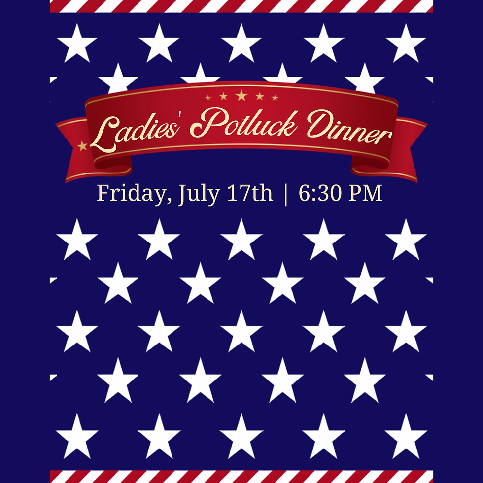 Ladies’ Potluck Dinner