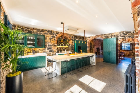 Premium communal kitchen and lounge in completed office development