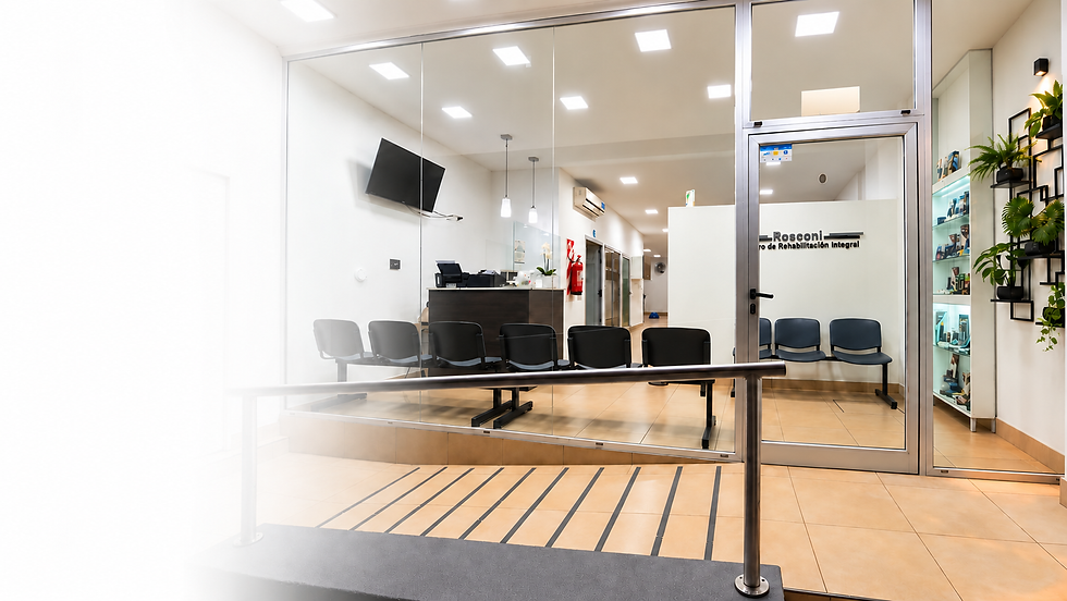 Recepción del Centro de Rehabilitación Integral Rosconi