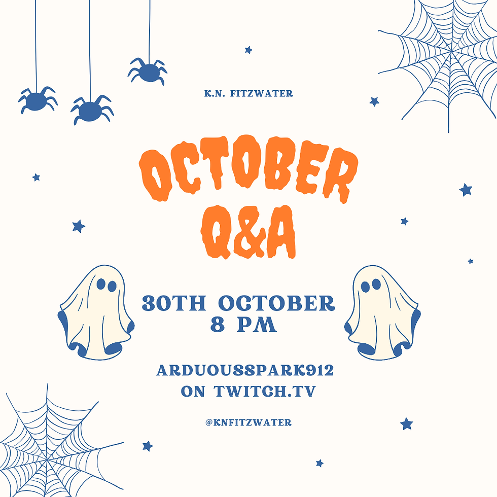 October Q&A on Twitch!