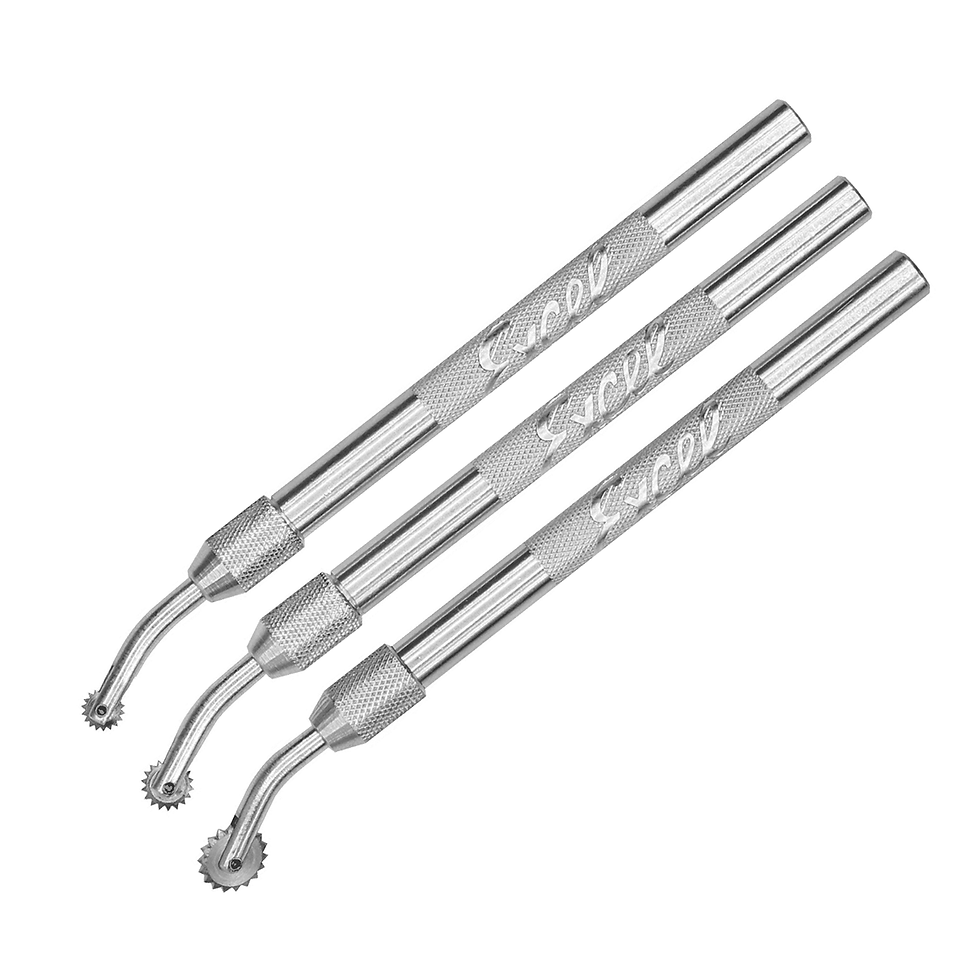 Ensemble de 3 roulettes à pointes Excel 30612 outil modelisme pour faire des rivet sur maquette et gundam