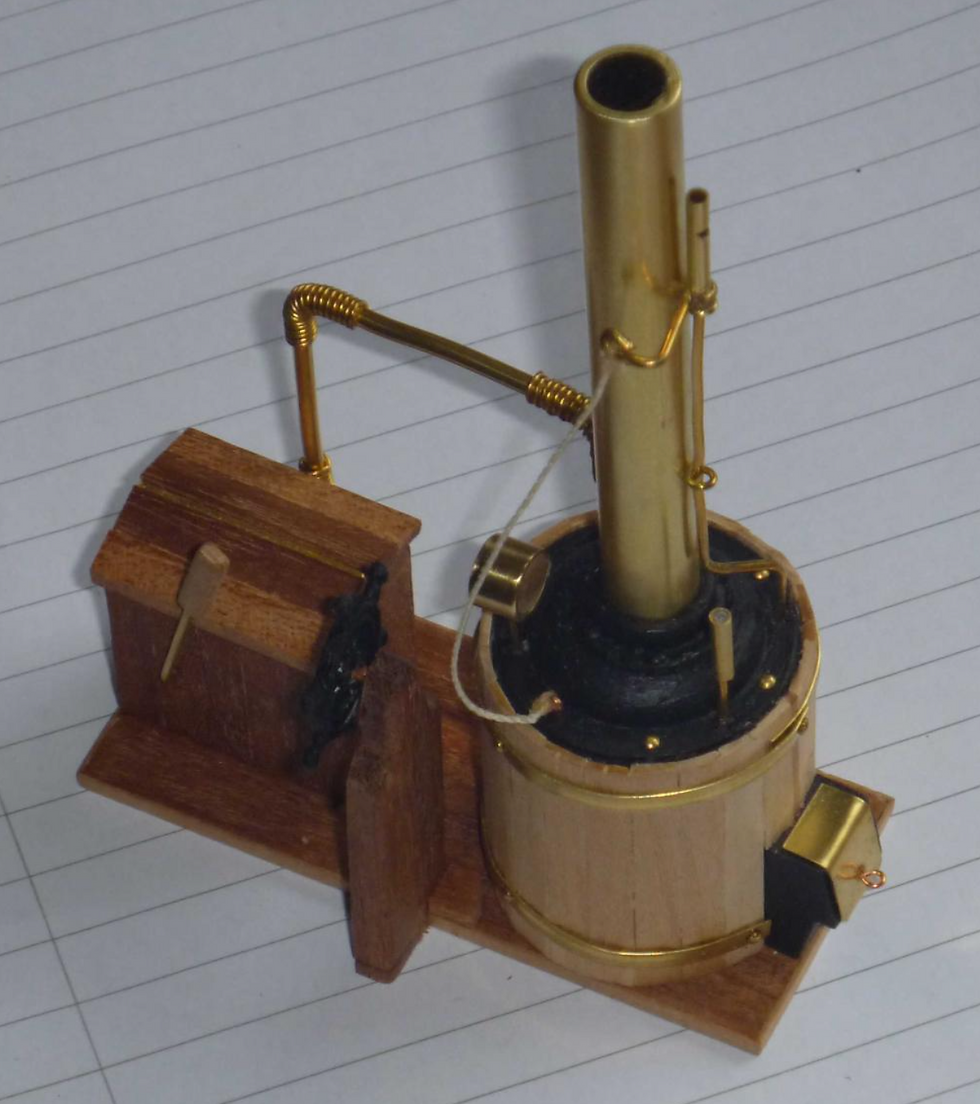 Miniature : Maquette bateau en bois à construire, Chaloupe à vapeur « LOUISE »CONSTRUCTO 80834