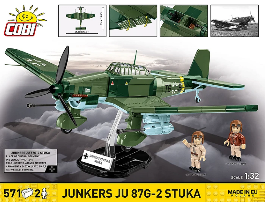 Miniature : Junkers JU 87G-2 Stuka COBI - 5767