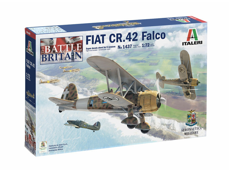 Maquette FIAT CR.42 Falco Italeri 1437