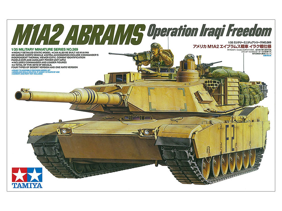 Miniature : Tamiya U.S. M1A2 Abrams Operation Iraqi Freedom 1/35 TAM35269