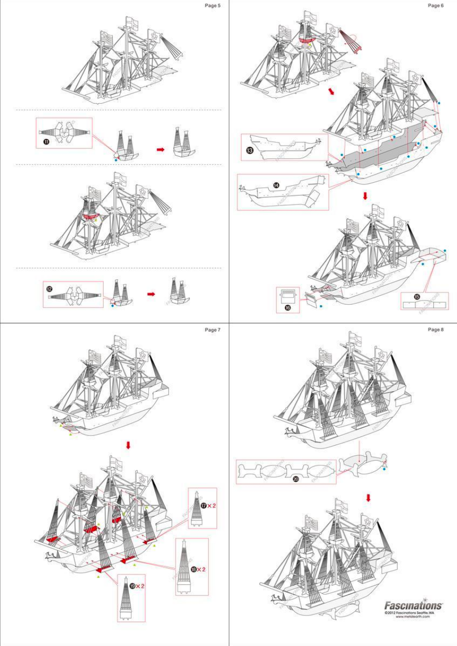 Miniature : Metal Earth Crawler Crane