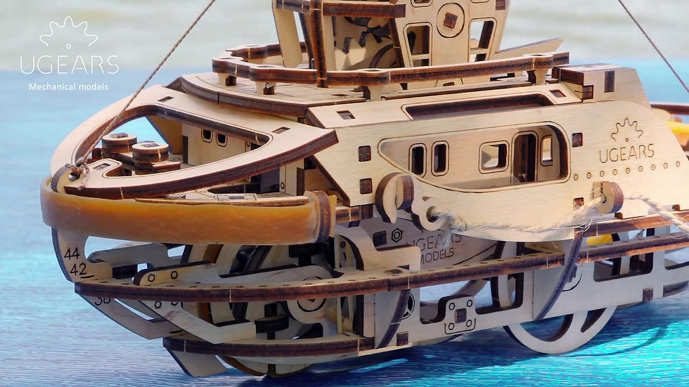 Miniature : Ugears Tugboat