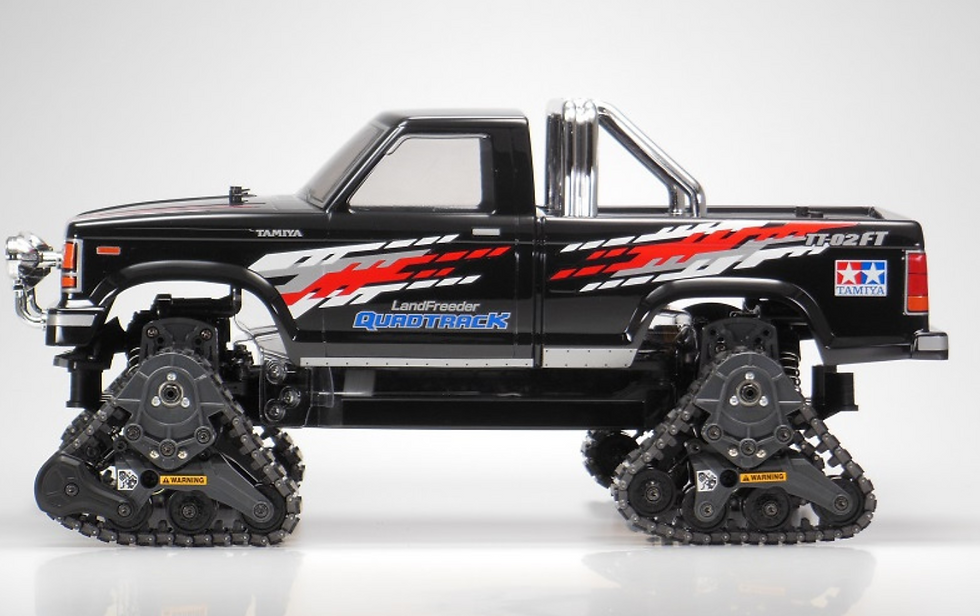 Miniature : Tamiya TT-02 FT Landfreeder Quadtrack TAM58690