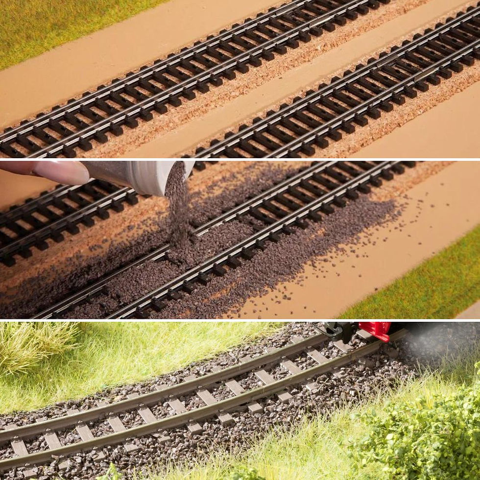 Miniature : Noch Gravier ballast pour modélisme et maquette