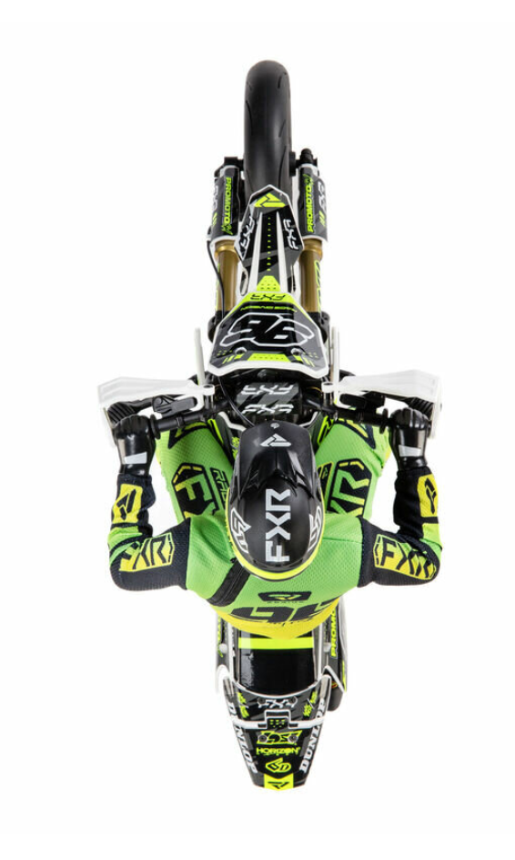 Miniature : Losi LOS-2310 1:4 Promoto-SM FXR Supermoto Moto RTR avec batterie et chargeur