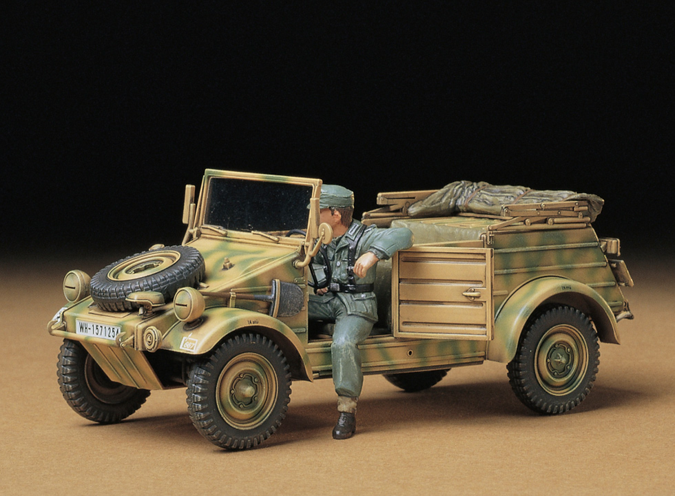 Miniature : Tamiya German Kübelwagen Type 82 1/35