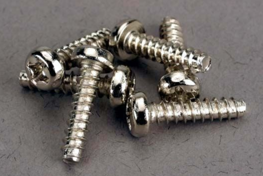 Traxxas vis 3x12mm auto-taraudeuses (6) TRX 2676