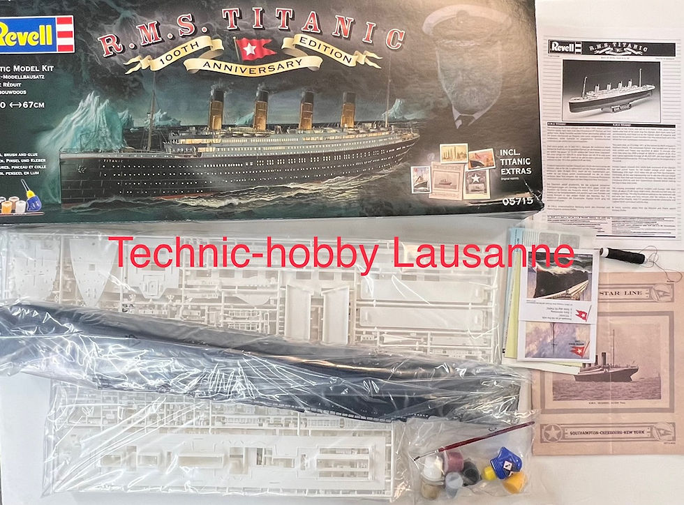 Miniature : Revell 100 ans de Titanic - Ed. spéciale au 1:400 REV 05715