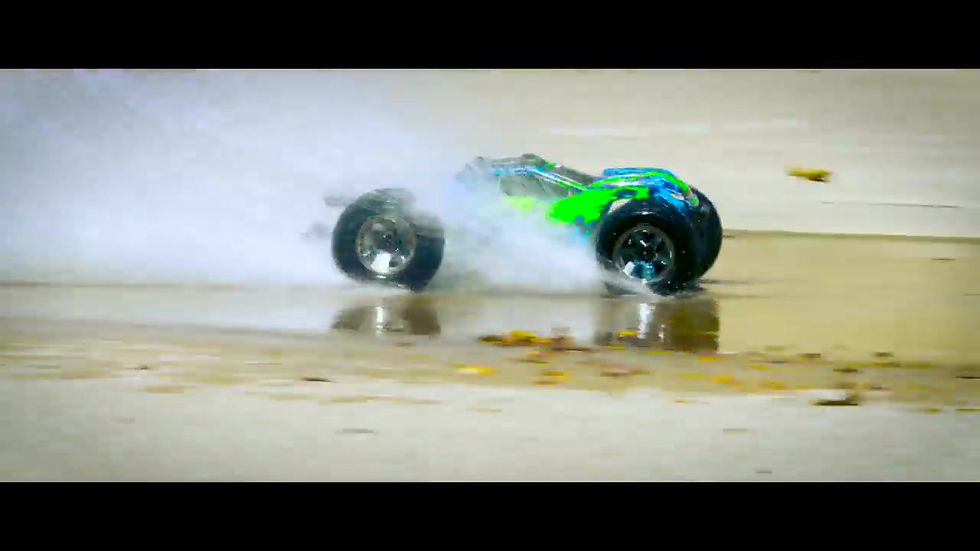 Miniature : Incroyable voiture RC 100km/h !  Traxxax Rustler 4x4 VXL ID TSM RTR TRX 67076-40