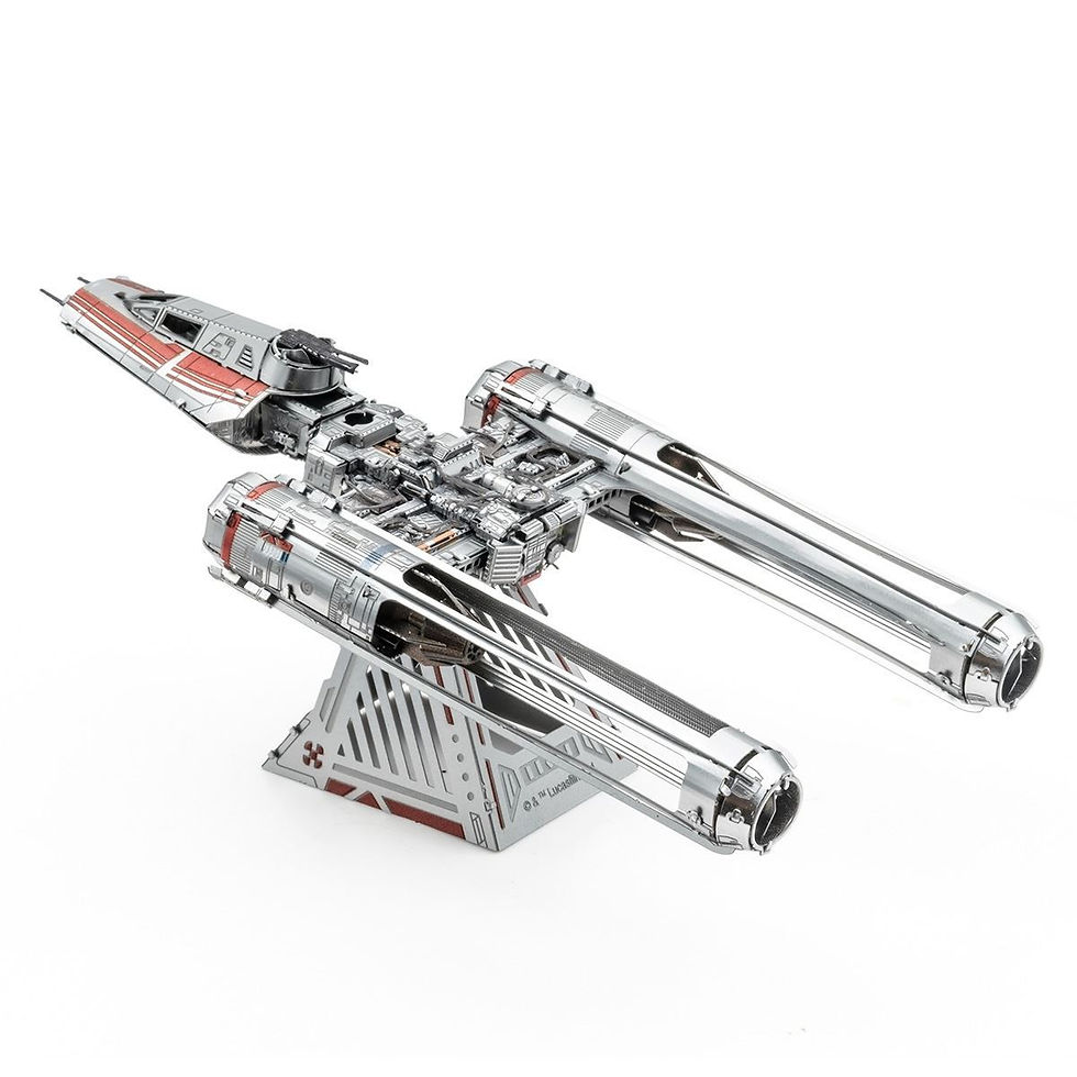 Miniature : Metal Earth Star Wars Zorii's Y-Wing Fighter MMS415