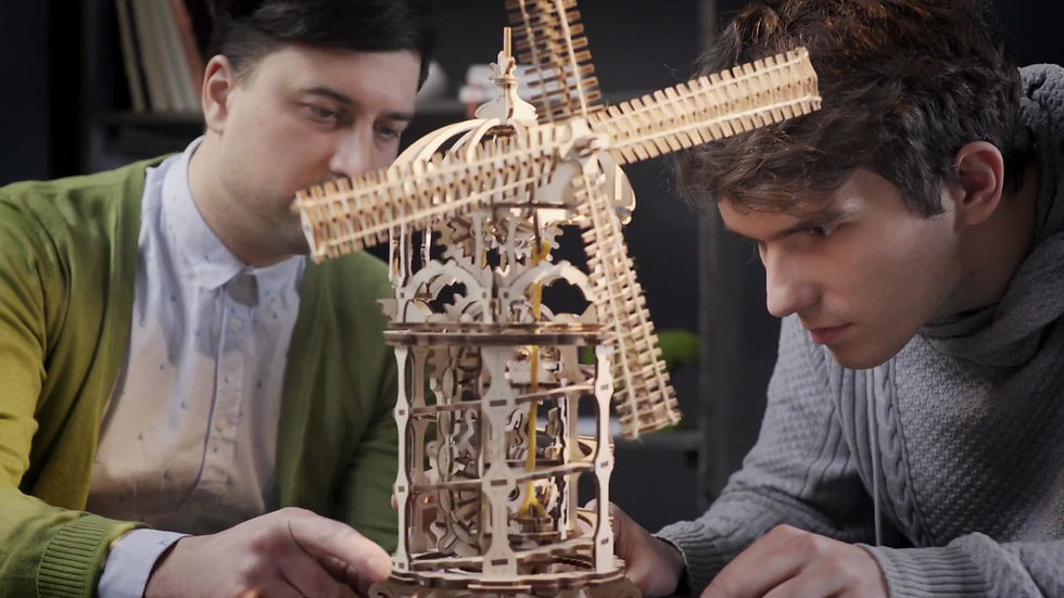 Miniature : Ugears Tower Windmill g