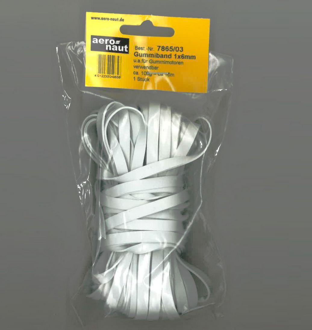 Aeronaut Fil élastique 1x6mm – Longueur 16 m – 7865/03