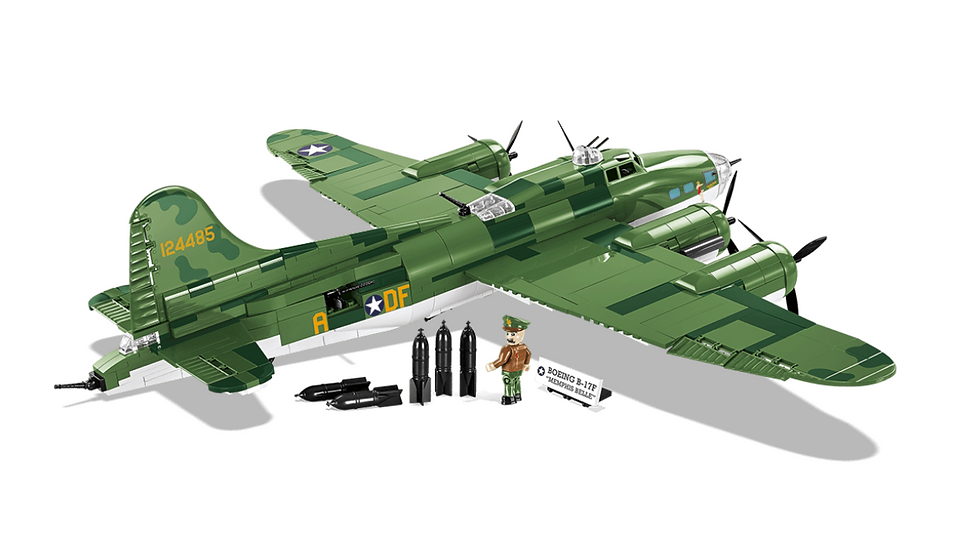 Miniature : Cobi Bombardier Boeing ™ B-17F Flying Fortress ™ Memphis Belle COB5707