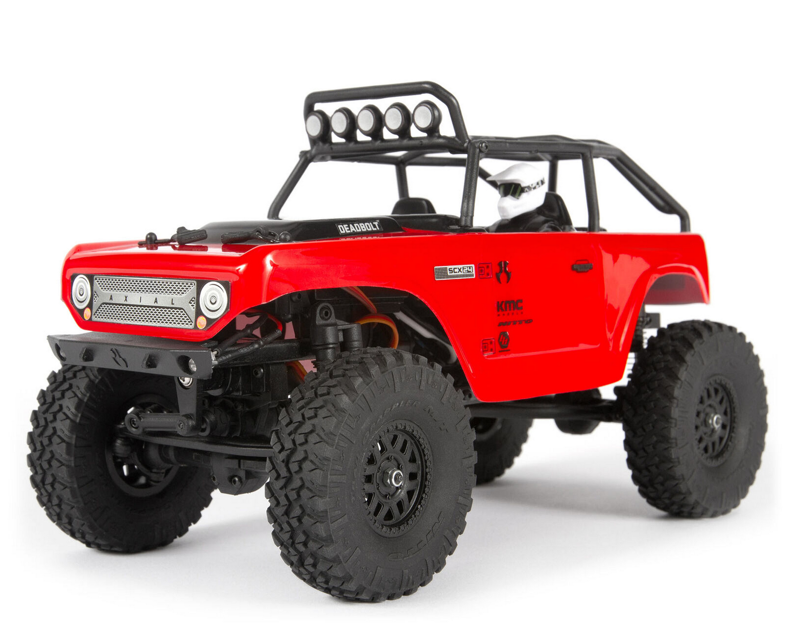 Axial mini Crawler SCX24 Deabolt RTR rouge AXI90081T1