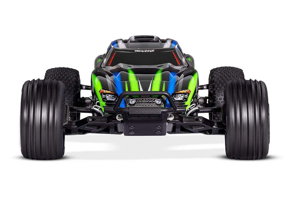 Miniature : Traxxas Rustler 2wd BL-2s Clipless RTR 37354