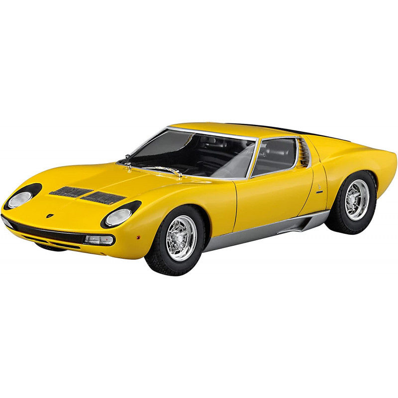 Hasegawa Lamborghini Miura P400 SV "Detail Up Version Yellow Body" 1/24 HAS20511