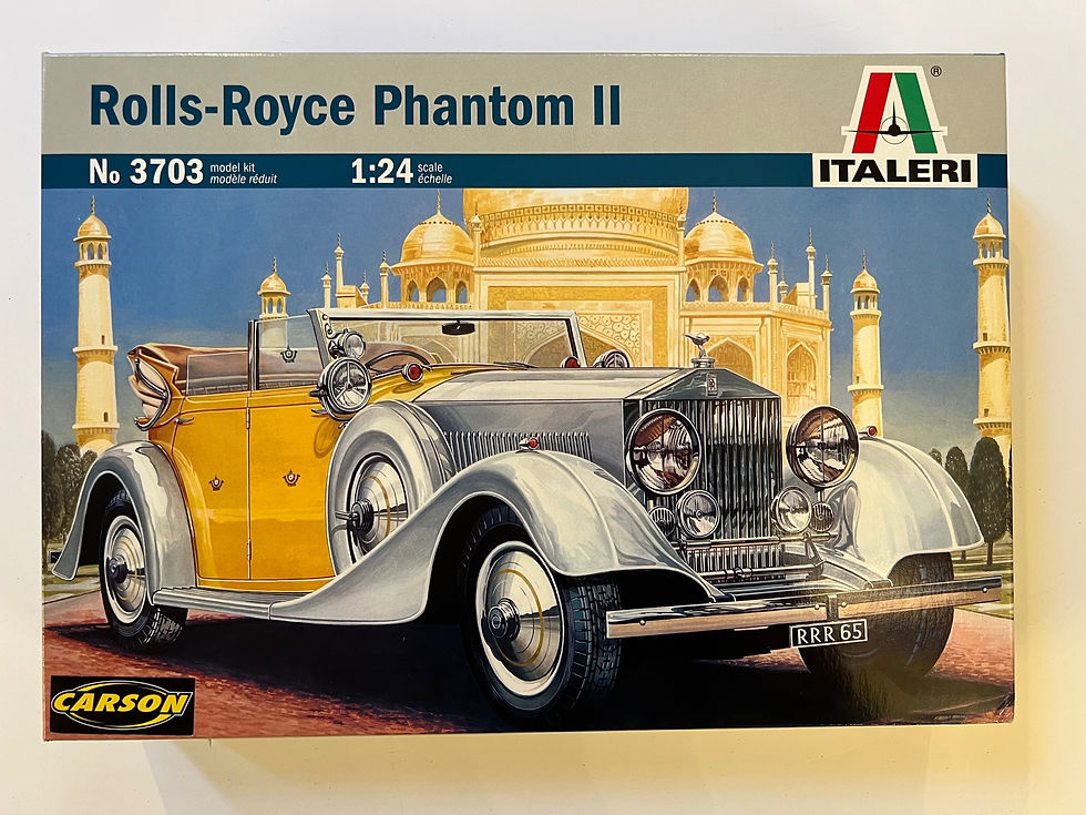 Miniature : Italeri Rolls-Royce Phantom II maquette modélisme 1/24 ITA 3703
