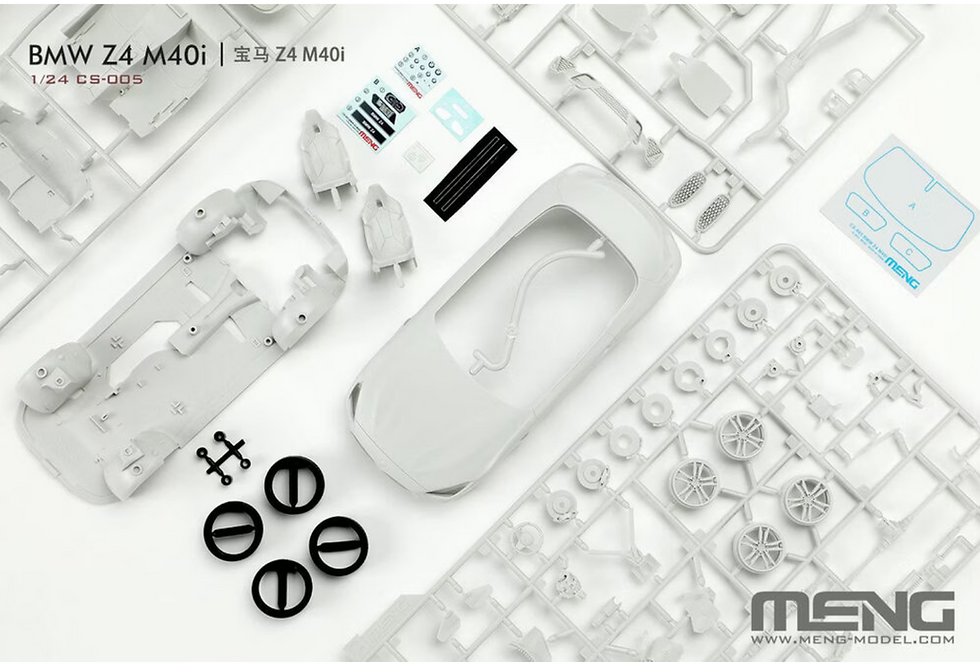 Miniature : BMW Z4 M40i MENG 1/24 CS 005