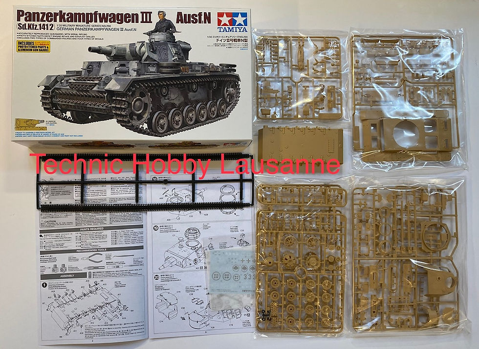 Miniature : Tamiya Panzerkampfwagen III Ausf.N 1/35 TAM35290