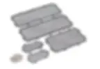 Team Raffee grillages de vitre pour Traxxas Trx4 Land Rover Defender TRC/302320