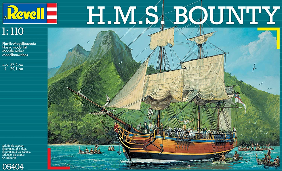 Miniature : Set Complet Revell H.M.S. Bounty 1:110 REV 05404