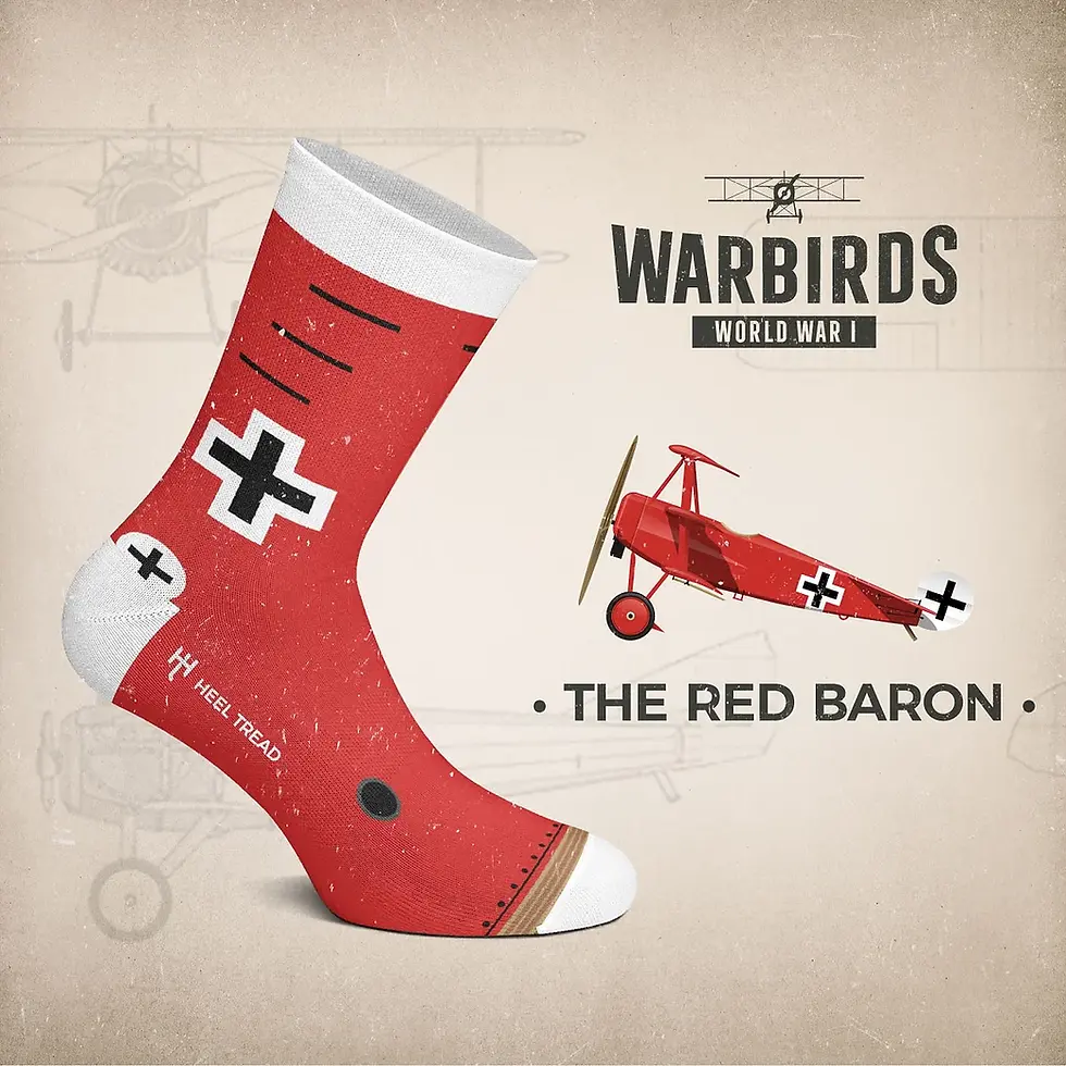 Miniature : Chaussettes coffret avions "Première guerre mondiale" idée cadeau de noel