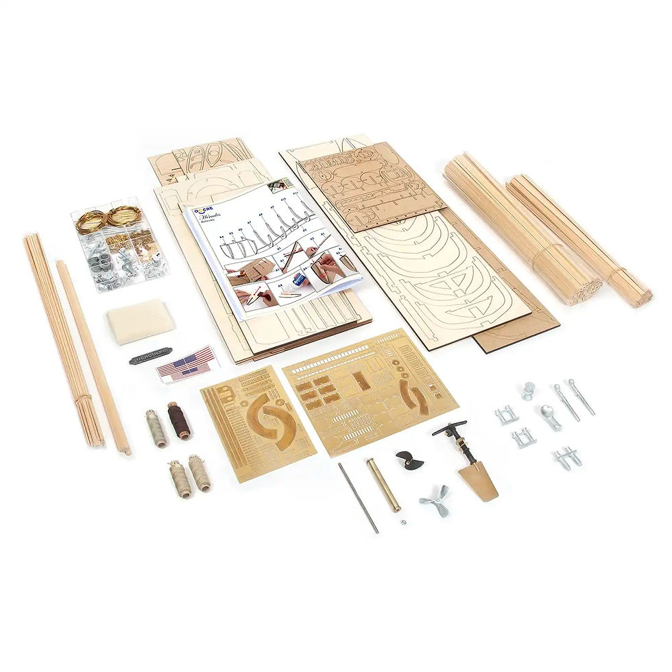 Miniature : Maquette bateau en bois à construire Occre Remorqueur Hercules