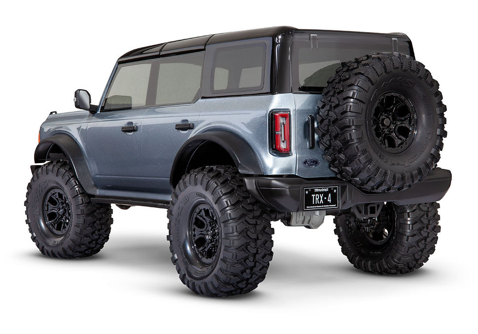 Miniature : Véhicule radio commandé tout terrain crawler TRX-4 Ford Bronco 4WD EP RTR