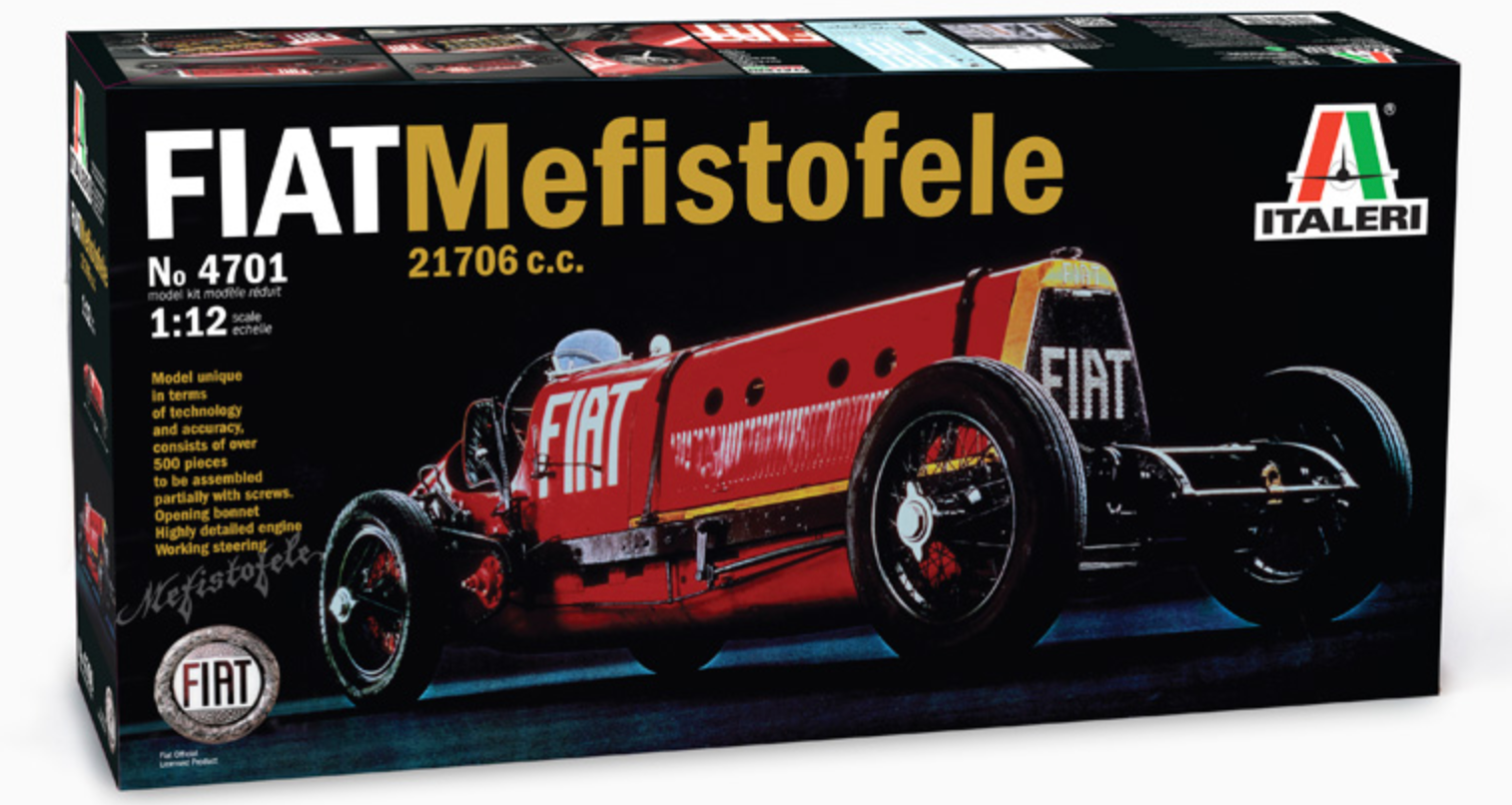 Italeri Fiat Mefistofele 21706 c.c 1/12 ITA 4701