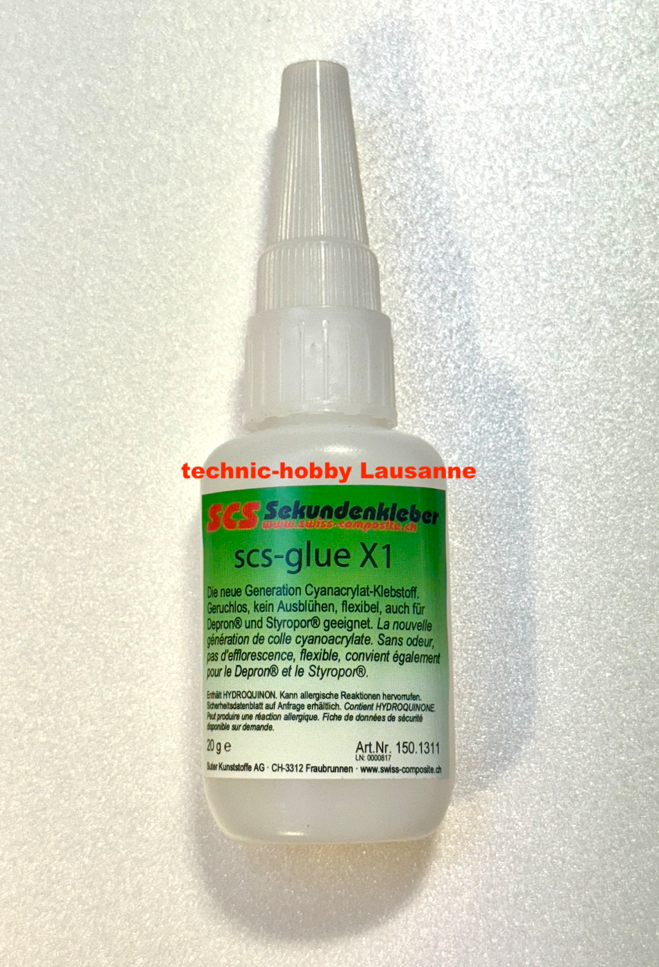 Colle Cyanoacrylate transparente pour plexiglas