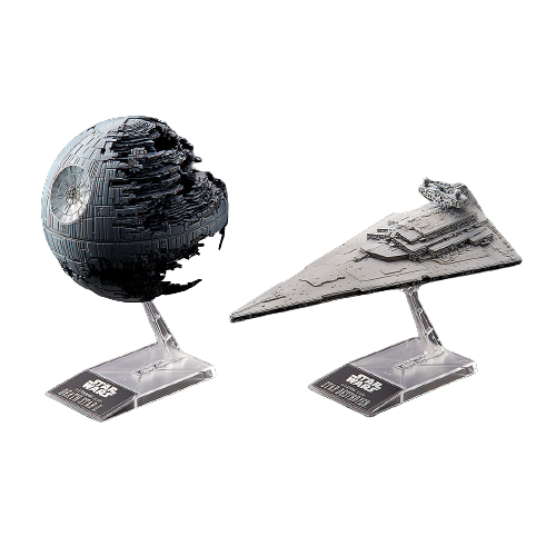 BANDAI Star Wars Death Star II + Imperial Star Destroyer 1:14500 REV01207