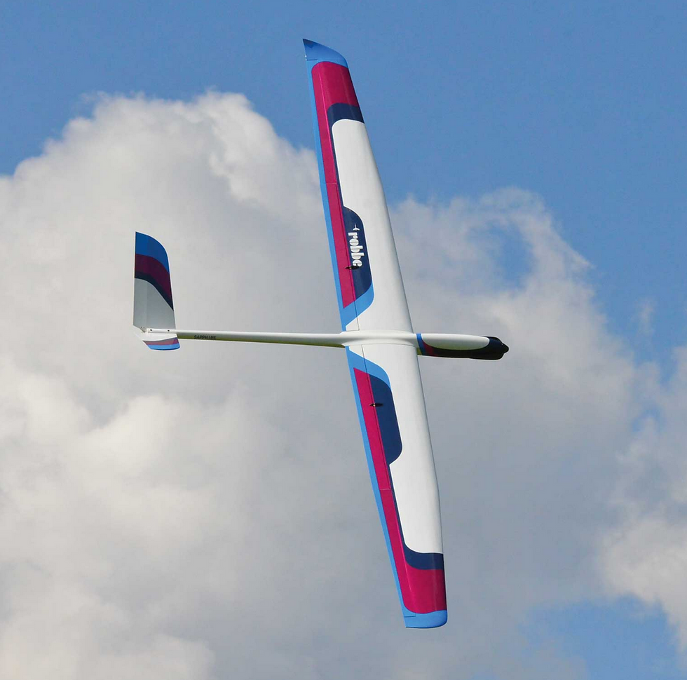 Miniature : Robbe Modellsport Sapphire PNP 2,9m Ailes Styro/fibre de verre/abachi ROB 2678