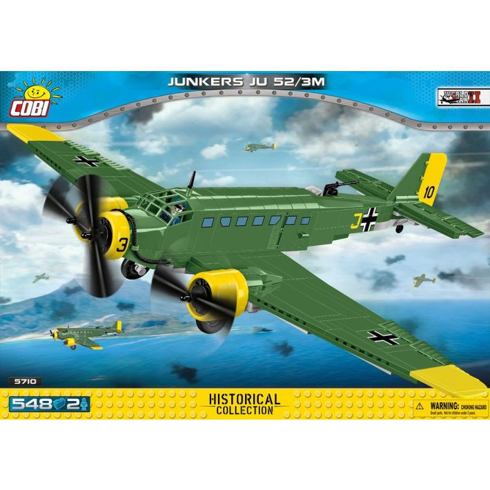 Miniature : lego, Construction à brique Junkers Ju52 /3m Cobi 5710