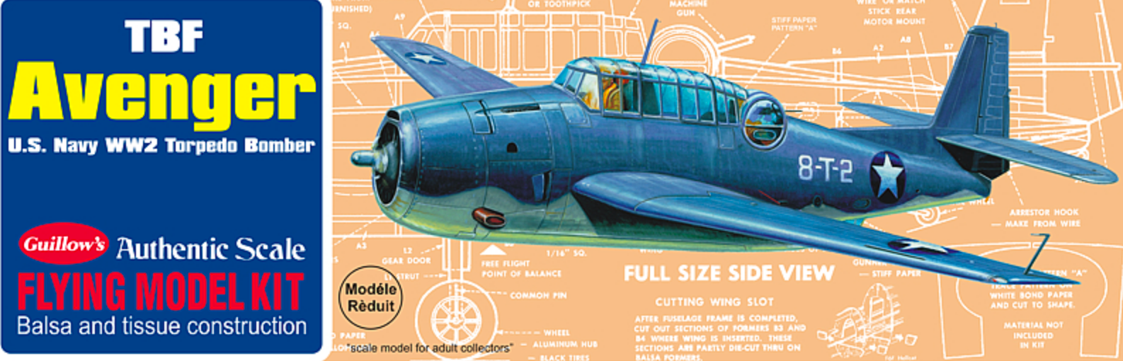 Guillow's Gurmman TBF Avenger