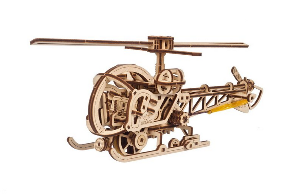 Miniature : Mini helicopter UGEARS 70225 montage en bois enfant educatif maquette modélisme
