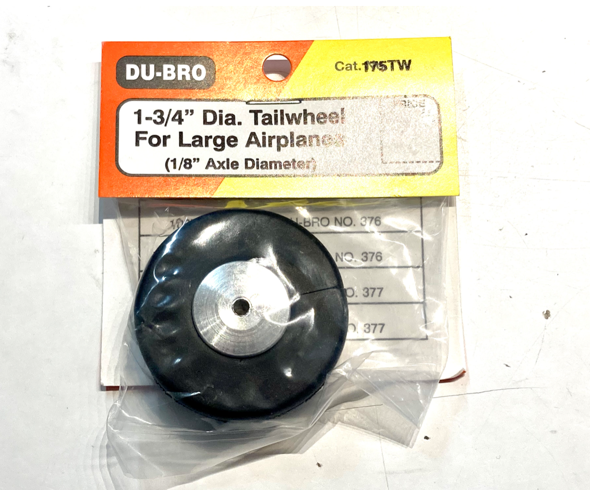 Dubro roulettes de queue (45 mm) - 1-3/4" DUB 175TW