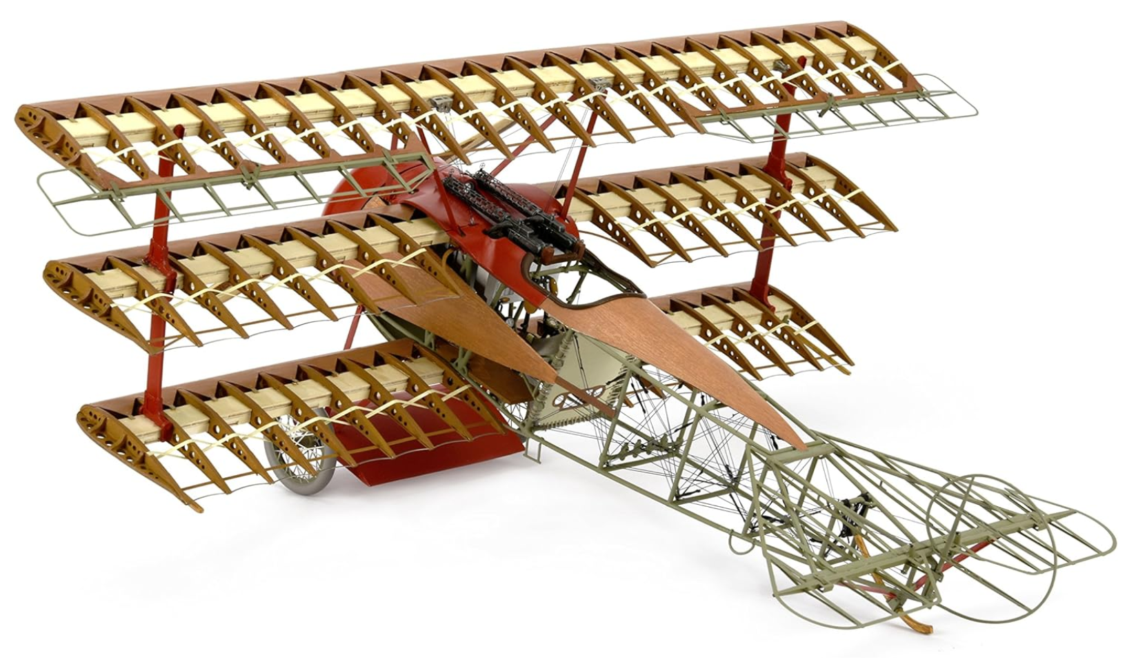 Artesania Latina Maquette d'avion Chasseur allemand Fokker Dr. I Red Baron 20350