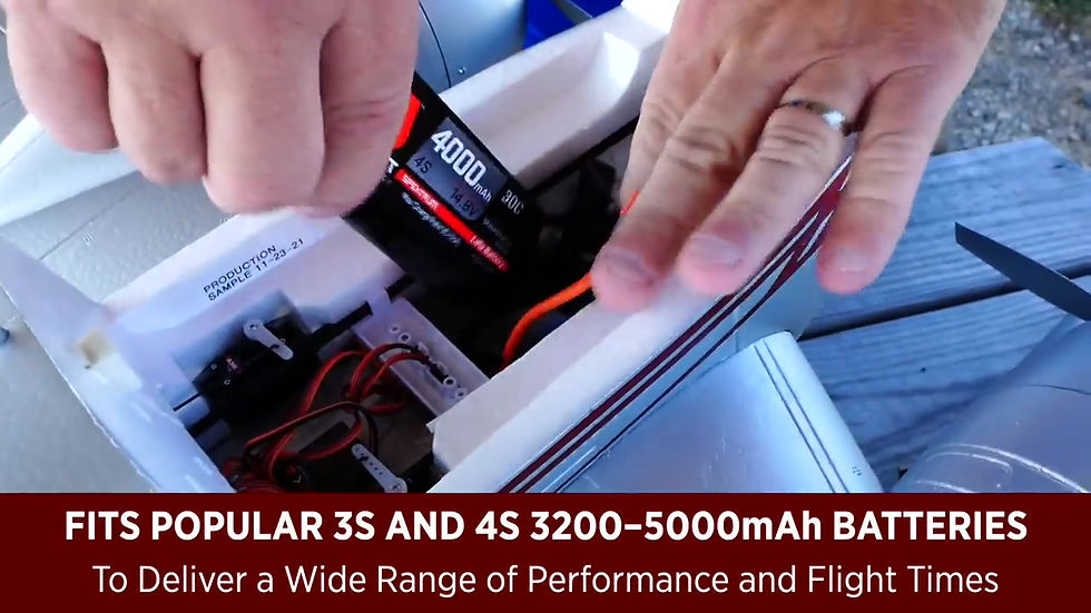 Miniature : avion radiocommandé rc Eflite Beechcraft D18 1.5m BNF Basic avec AS3X EFL 106250